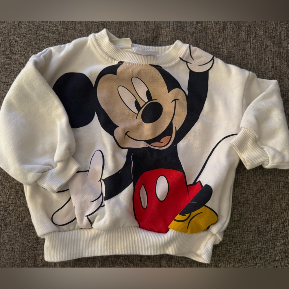 Zara Mickey Mouse Sweatshirt